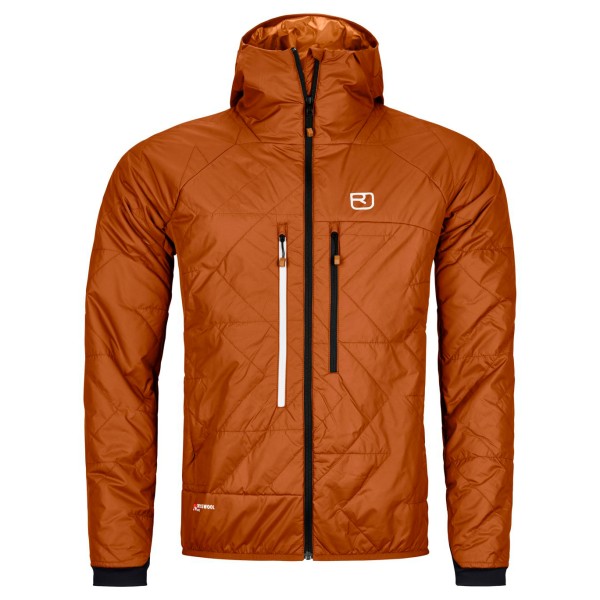 Ortovox - Swisswool Piz Boè Jacket - Skijacke Gr M rot von Ortovox