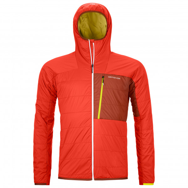 Ortovox - Swisswool Piz Duan Jacket - Isolationsjacke Gr L rot von Ortovox