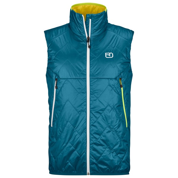 Ortovox - Swisswool Piz Vial Vest - Wollgilet Gr L;M;S;XL;XXL blau;rot;schwarz/grau von Ortovox