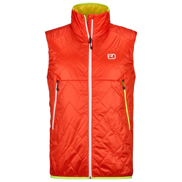 Ortovox - Swisswool Piz Vial Vest - Wollgilet Gr XXL rot von Ortovox