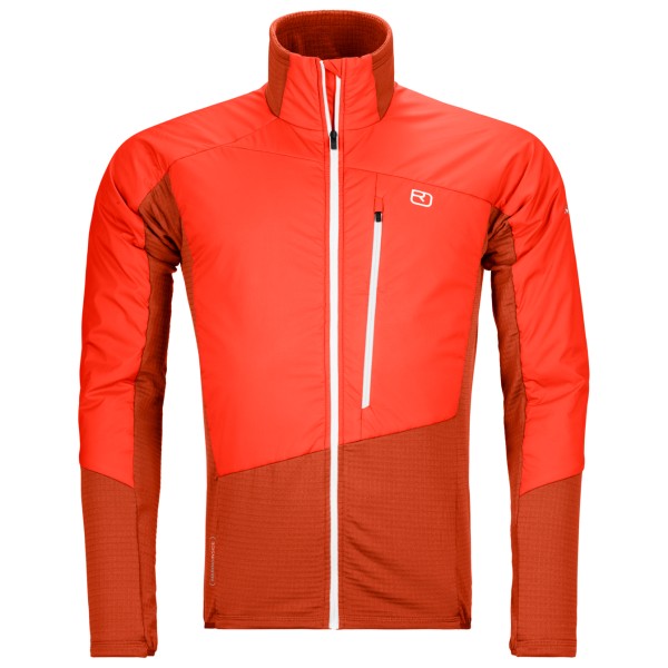 Ortovox - Westalpen Swisswool Hybrid Jacket Gr L rot von Ortovox