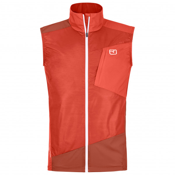 Ortovox - Windbreaker Vest - Windgilet Gr L rot von Ortovox