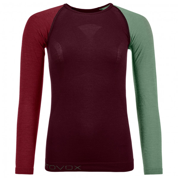 Ortovox - Women's 120 Comp Light Long Sleeve - Merinounterwäsche Gr L;M;S;XL;XS blau;schwarz von Ortovox