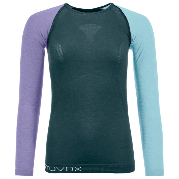 Ortovox - Women's 120 Comp Light Long Sleeve - Merinounterwäsche Gr M blau von Ortovox