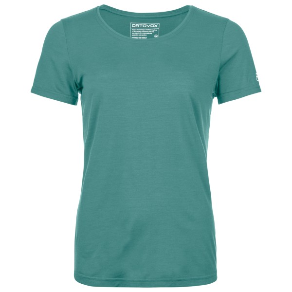 Ortovox - Women's 120 Cool Tec Clean T-Shirt - Merinoshirt Gr L türkis von Ortovox