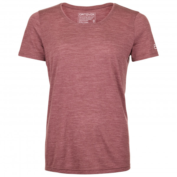 Ortovox - Women's 120 Cool Tec Clean T-Shirt - Merinoshirt Gr XS rosa von Ortovox