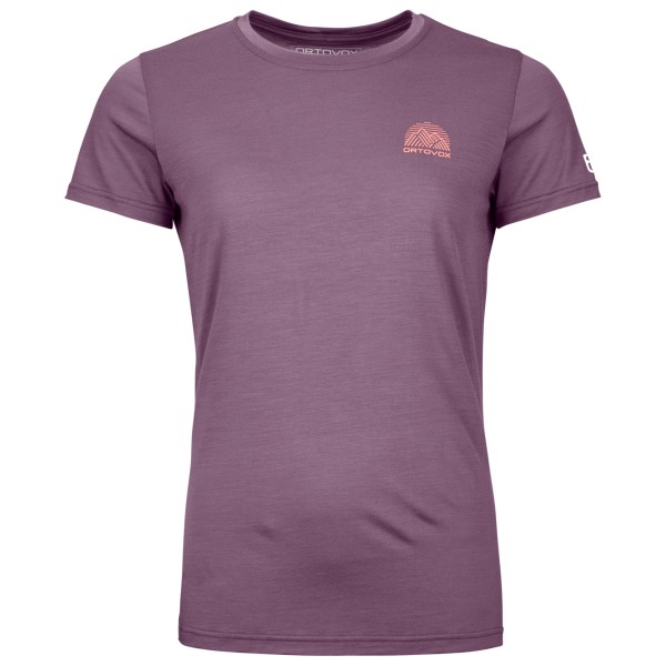 Ortovox - Women's 120 Cool Tec Mountain Stripe T-Shirt - Merinoshirt Gr S lila Ortovox - Women's 120 Cool Tec Mountain Stripe T-Shirt - Merinoshirt Gr S lila von Ortovox