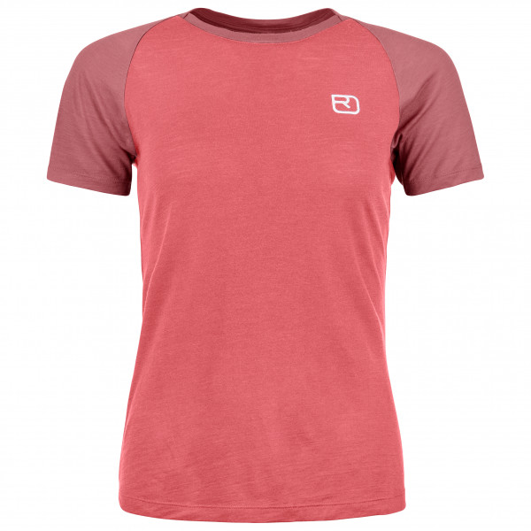 Ortovox - Women's 120 Tec Fast Mountain T-Shirt - Merinoshirt Gr L rot/rosa von Ortovox