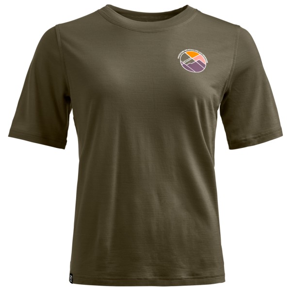 Ortovox - Women's 140 Cool Round Landscape T-Shirt - Merinoshirt Gr L;M;S;XL;XS grau Ortovox - Women's 140 Cool Round Landscape T-Shirt - Merinoshirt Gr L;M;S;XL;XS grau von Ortovox