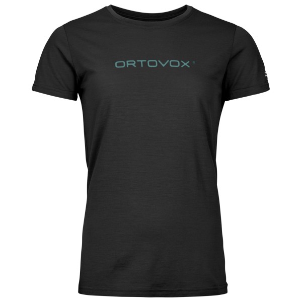 Ortovox - Women's 150 Cool Brand T-Shirt - Merinoshirt Gr XL schwarz von Ortovox