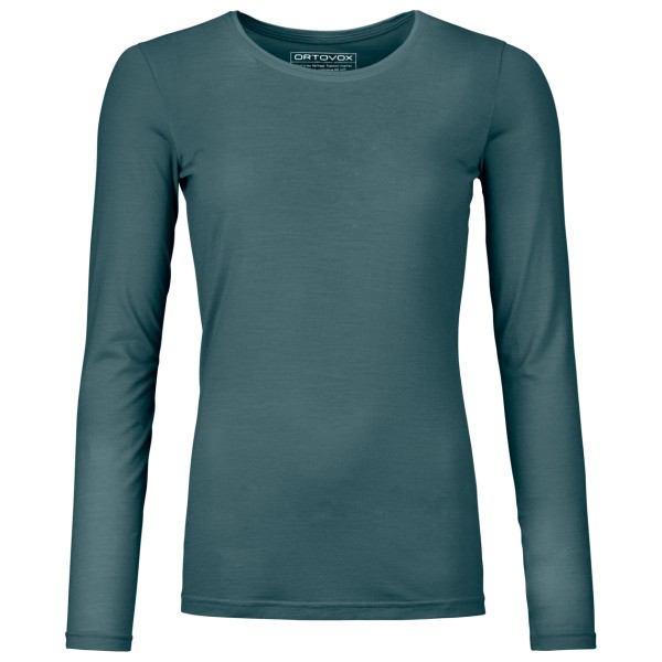 Ortovox - Women's 150 Cool Clean L/S - Merinoshirt Gr L blau von Ortovox