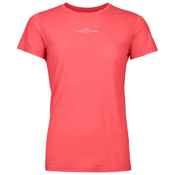 Ortovox - Women's 150 Cool Climb Local T-Shirt - Merinoshirt Gr L rot von Ortovox