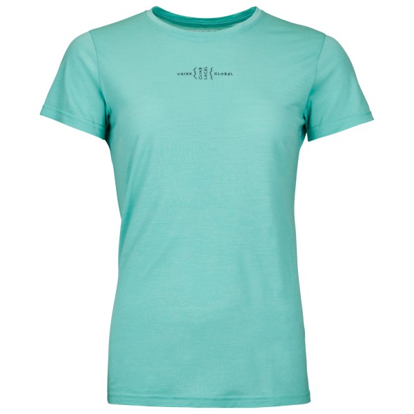 Ortovox - Women's 150 Cool Climb Local T-Shirt - Merinoshirt Gr XL türkis von Ortovox