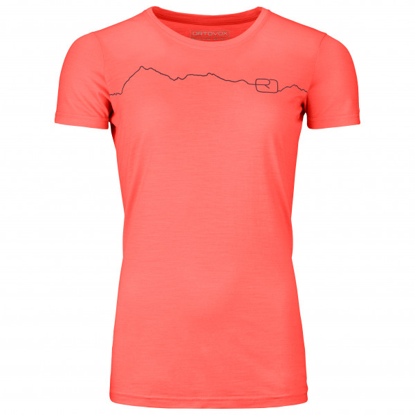 Ortovox - Women's 150 Cool Mountain - Merinoshirt Gr L;M;S;XL;XS orange von Ortovox