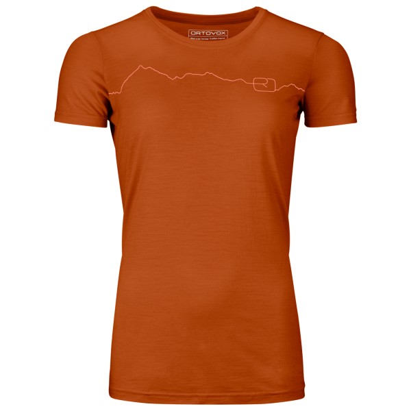 Ortovox - Women's 150 Cool Mountain - Merinoshirt Gr M braun von Ortovox