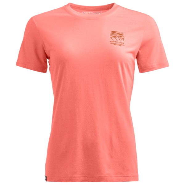 Ortovox - Women's 150 Cool Mountain Mission T-Shirt - Merinoshirt Gr XL blossom Ortovox - Women's 150 Cool Mountain Mission T-Shirt - Merinoshirt Gr XL blossom von Ortovox