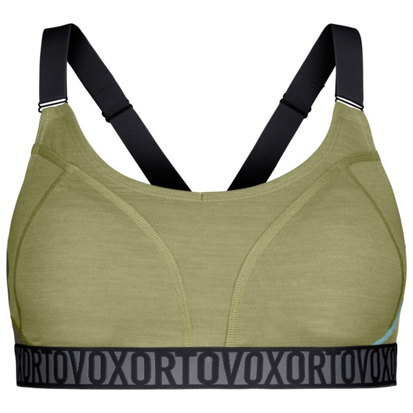 Ortovox - Women's 150 Essential Sports Top - Sport-BH Gr L oliv von Ortovox