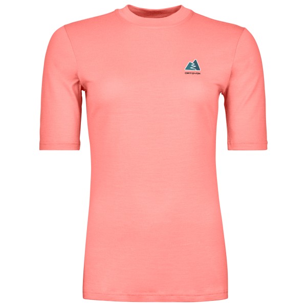 Ortovox - Women's 185 Merino Mountain Hug T-Shirt - Merinoshirt Gr L bloom von Ortovox