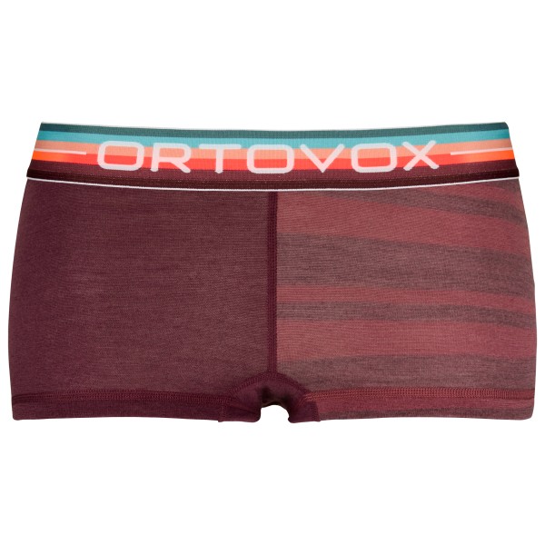 Ortovox - Women's 185 Rock'N'Wool Hot Pants - Merinounterwäsche Gr L rot von Ortovox