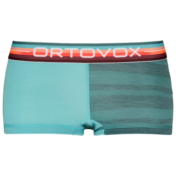 Ortovox - Women's 185 Rock'N'Wool Hot Pants - Merinounterwäsche Gr L türkis von Ortovox