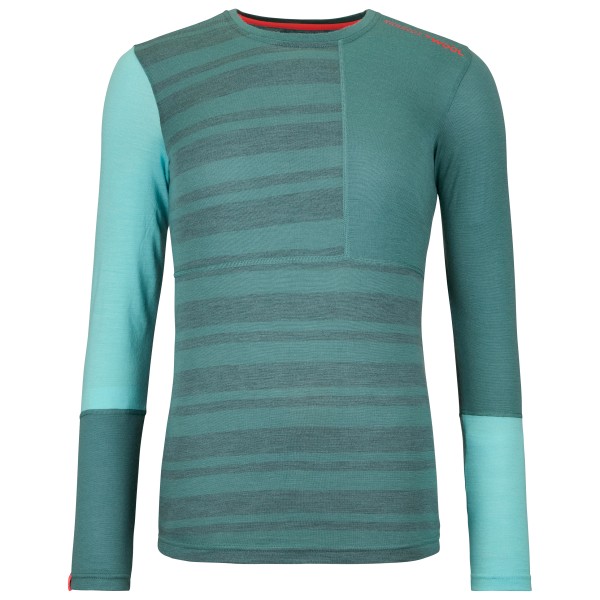 Ortovox - Women's 185 Rock'N'Wool Long Sleeve - Merinounterwäsche Gr XS türkis von Ortovox