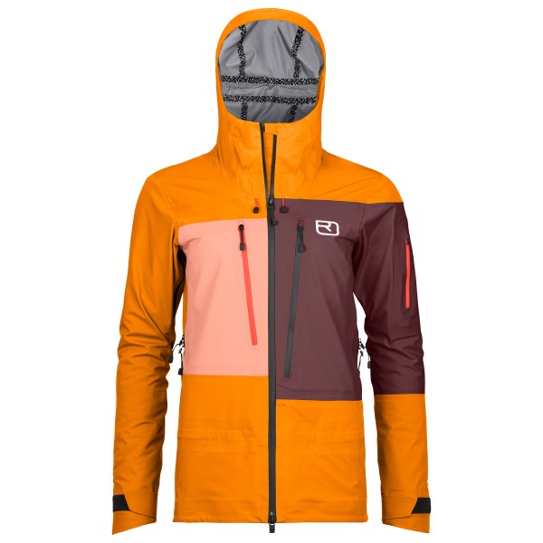 Ortovox - Women's 3L Deep Shell Jacket - Skijacke Gr L orange von Ortovox