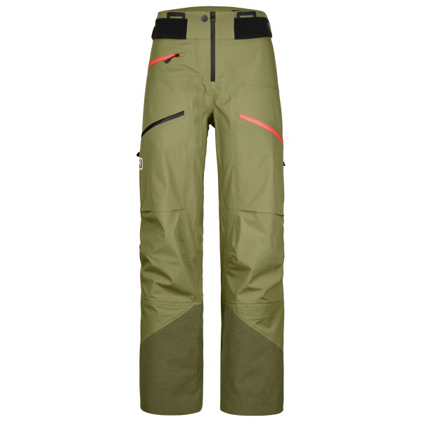 Ortovox - Women's 3L Deep Shell Pants - Skihose Gr XL oliv von Ortovox