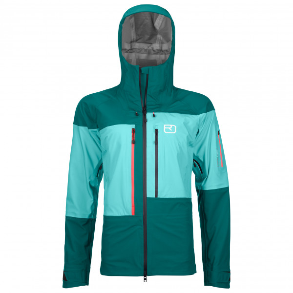 Ortovox - Women's 3L Guardian Shell Jacket - Skijacke Gr L;S;XL;XS orange;schwarz von Ortovox