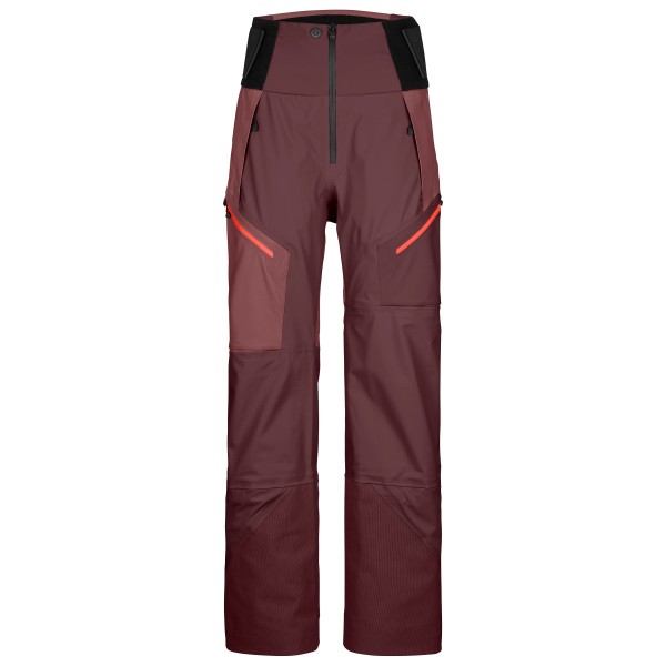 Ortovox - Women's 3L Guardian Shell Pants - Skihose Gr L rot von Ortovox