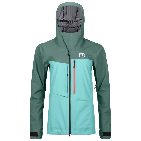 Ortovox - Women's 3L Ravine Shell Jacket - Skijacke Gr M;S;XS bunt;orange;türkis von Ortovox