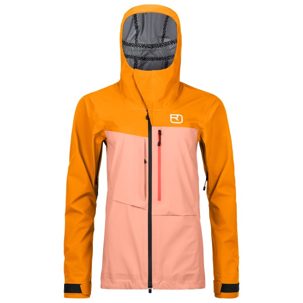 Ortovox - Women's 3L Ravine Shell Jacket - Skijacke Gr XS orange von Ortovox