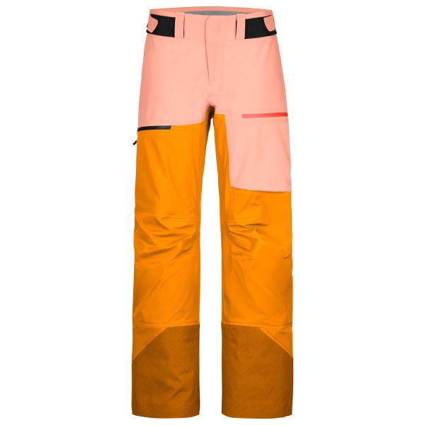 Ortovox - Women's 3L Ravine Shell Pants - Skihose Gr L orange von Ortovox