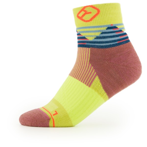 Ortovox - Women's All Mountain Quarter Socks - Merinosocken Gr 35-38;39-41;42-44 bunt;rot;türkis von Ortovox