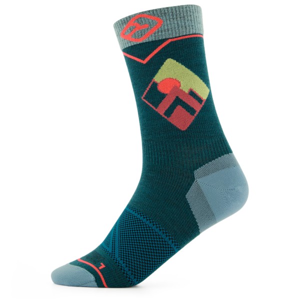 Ortovox - Women's Alpine Light Comp Mid Socks - Merinosocken Gr 39-41 blau von Ortovox