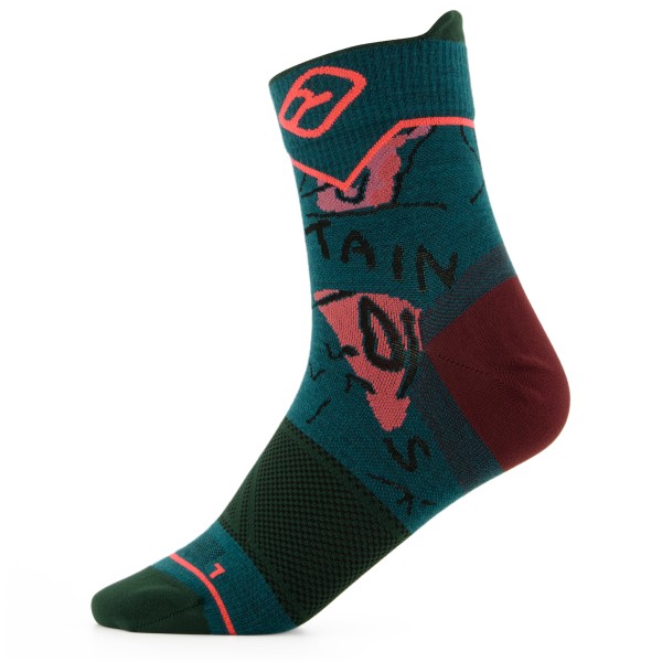Ortovox - Women's Alpine Light Quarter Socks - Merinosocken Gr 35-38 bunt Ortovox - Women's Alpine Light Quarter Socks - Merinosocken Gr 35-38 bunt von Ortovox