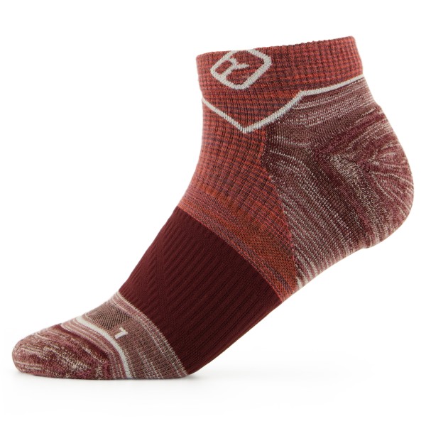 Ortovox - Women's Alpine Low Socks - Merinosocken Gr 35-38 rot/braun von Ortovox