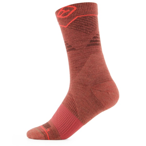 Ortovox - Women's Alpine Pro Comp Mid Socks - Merinosocken Gr 35-38 rot von Ortovox