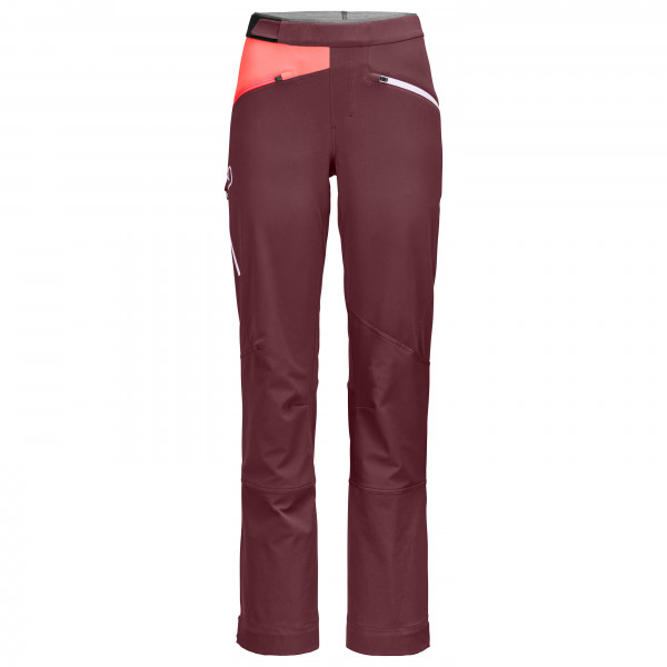 Ortovox - Women's Col Becchei Pants - Tourenhose Gr L - Long;L - Regular;L - Short;M - Regular;S - Long;S - Regular;XL - Regular;XS - Regular blau;rot;schwarz von Ortovox