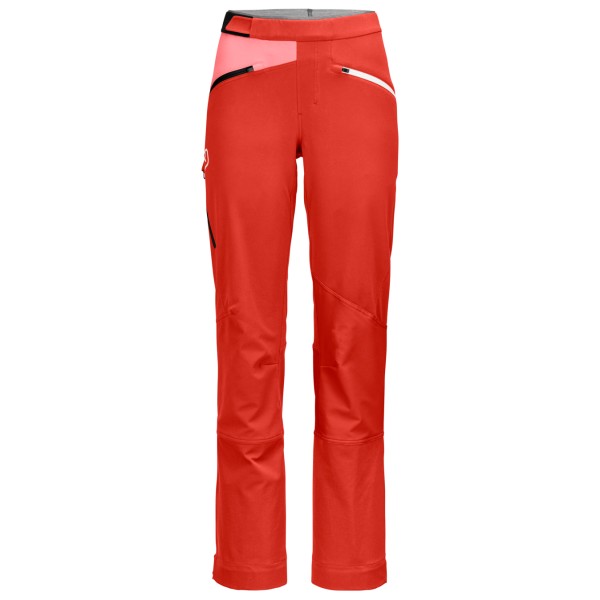 Ortovox - Women's Col Becchei Pants - Tourenhose Gr L - Regular rot von Ortovox