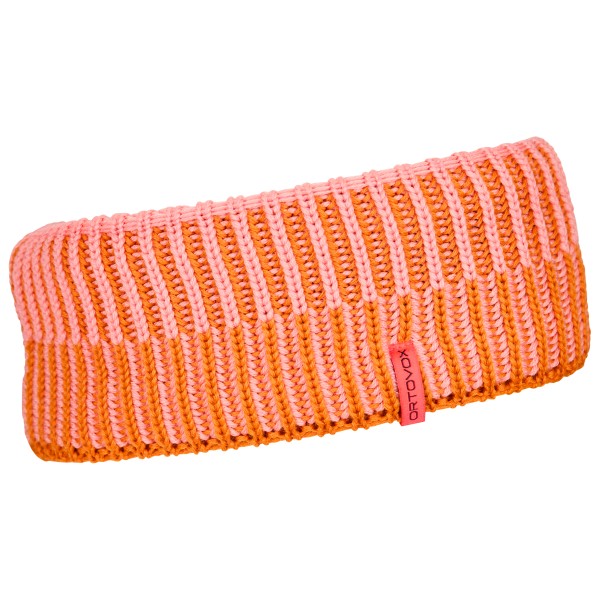 Ortovox - Women's Deep Knit Headband - Stirnband Gr 50-56 cm blau;oliv;orange;rot von Ortovox