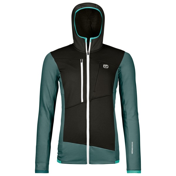 Ortovox - Women's Fleece Grid Hoody - Fleecejacke Gr S schwarz Ortovox - Women's Fleece Grid Hoody - Fleecejacke Gr S schwarz von Ortovox