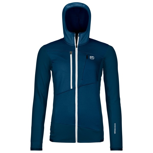 Ortovox - Women's Fleece Grid Hoody - Fleecejacke Gr XS blau Ortovox - Women's Fleece Grid Hoody - Fleecejacke Gr XS blau von Ortovox