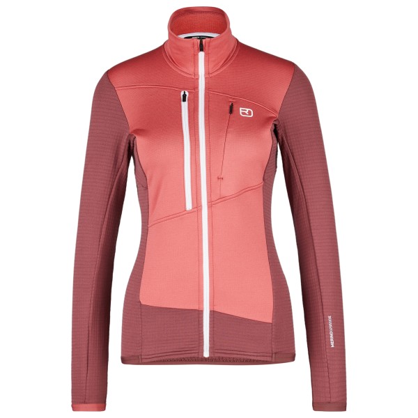 Ortovox - Women's Fleece Grid Jacket - Fleecejacke Gr S rot von Ortovox