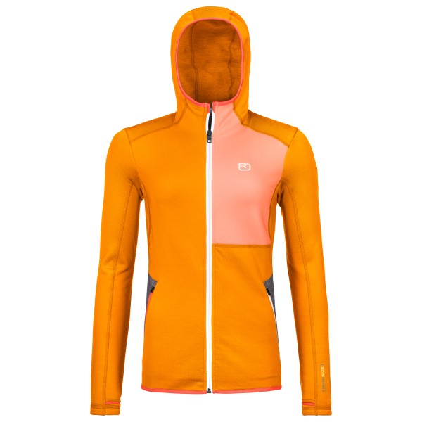 Ortovox - Women's Fleece Hoody - Fleecejacke Gr L orange von Ortovox