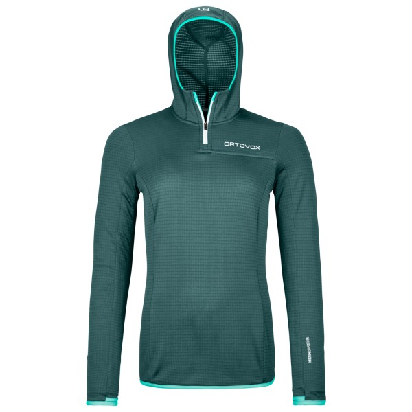 Ortovox - Women's Fleece Light Grid ZN Hoody - Fleecepullover Gr M blau Ortovox - Women's Fleece Light Grid ZN Hoody - Fleecepullover Gr M blau von Ortovox