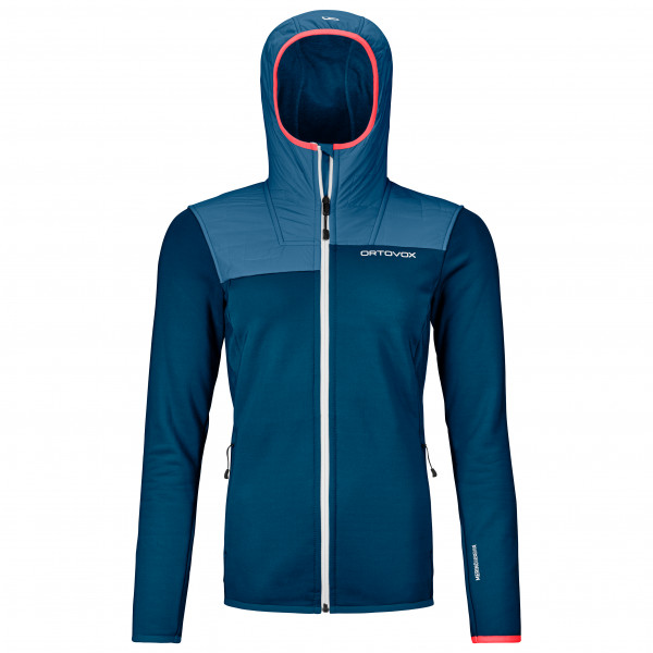 Ortovox - Women's Fleece Plus Hoody - Fleecejacke Gr L blau von Ortovox