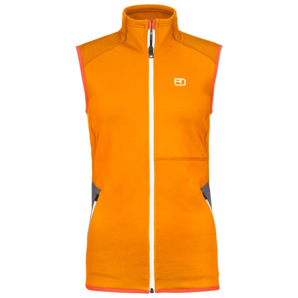 Ortovox - Women's Fleece Vest - Fleecegilet Gr M orange von Ortovox