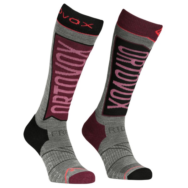 Ortovox - Women's Free Ride Long Socks - Skisocken Gr 35-38 grau von Ortovox