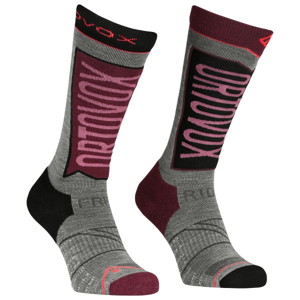 Ortovox - Women's Free Ride Long Socks - Skisocken Gr 42-44 grau von Ortovox