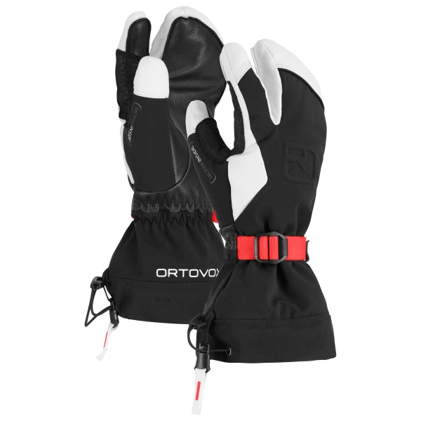 Ortovox - Women's Merino Freeride 3 Finger Glove - Handschuhe Gr S schwarz von Ortovox